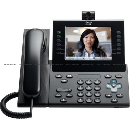 Телефонный аппарат Cisco UC Phone 9971, Charcoal, Arabic keypad, Std HS (CP-9971-C-A-K9=). Изображение #1