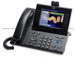 Телефонный аппарат Cisco UC Phone 9971, Charcoal, Std Hndst with Camera (CP-9971-C-CAM-K9=). Изображение #2