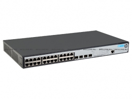 HP 1920-24G-PoE+ (180W) Switch (Web-managed, Limited CLI, 24*10/100/1000 PoE+, 4*SFP, PoE+ 180W, static routing, rack-mounting, 19