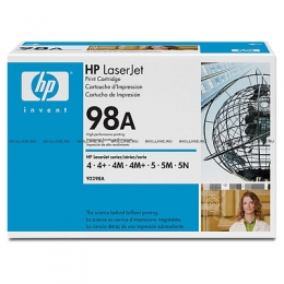 Тонер-картридж HP 98A Black для LJ 4/4m/4+/4m+/5/5m/5n (92298A). Изображение #1