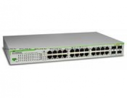 Коммутатор Allied Telesis 24 port 10/100/1000TX WebSmart switch with 4 SFP bays (Eco version) (AT-GS950/24). Изображение #1