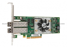 Адаптер HBA Qlogic 16Gb Dual Port FC HBA, PCIe Gen3 x4, LC multi-mode optic (QLE2672-CK). Изображение #1