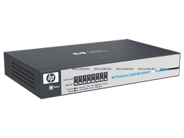 HP V1410-8G Switch (Unmanaged, 8*10/100/1000, QoS, desktop) (J9559A). Изображение #1
