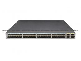 Коммутатор Huawei CE6810-48S4Q-LI Switch(48-Port 10G SFP+,4-Port 40GE QSFP+,2*FAN Box,Port-side Intaket,Without Power Module) (CE6810-48S4Q-LI-B). Изображение #1
