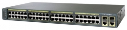 Коммутатор Cisco Catalyst 2960 Plus 48 10/100 + 2 T/SFP LAN Base, Russia (WS-C2960R+48TC-L). Изображение #1