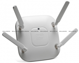Точка доступа Cisco 802.11n CAP w/CleanAir; 4x4:3SS; Mod; Ext Ant; R Reg Domain (AIR-CAP3602E-R-K9). Изображение #1