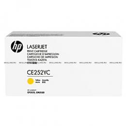 Тонер-картридж HP CE252YC Yellow для СLJ CM3530/CP3525 Contract (7900 стр) (CE252YC). Изображение #1