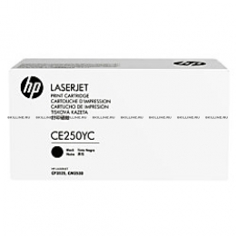 Тонер-картридж HP CE250YC Black для СLJ CM3530/CP3525 Contract (12000 стр) (CE250YC). Изображение #1