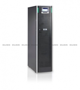 ИБП Eaton в большом корпусе, 10 + 10 кВА/10 кВт, 3ф/3ф, 4 трея батарей 9Ah,  Web/SNMP (93PS-10+10(40)-40-4x9Ah-SB-6). Изображение #1