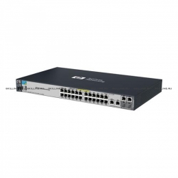 HP E2520-24-PoE (Managed,  24*10/100 + 2*10/100/1000 + 2*10/100/1000 or SFP, PoE, desktop) (J9138A). Изображение #1