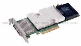 Контроллер Dell Controller PERC H810 RAID 0/1/5/6/10/50/60 for External JBOD, 1Gb NV Cache, Low Profile - Kit (405-12170). Изображение #1