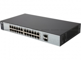 HP PS1810-24G Switch (WEB-Managed, Optimized for HP ProLiant Server, 24*10/100/1000 +2 SFP, Fanless design, 19