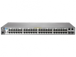 HP 2620-48-PoE+ Switch(Managed, 48*10/100 + 2*10/100/1000 + 2*SFP, PoE+, L3, 19