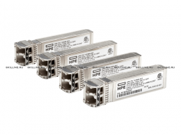 Трансивер HPE MSA 16Gb Short Wave Fibre Channel SFP+ 4-pack Transceiver (C8R24B). Изображение #1