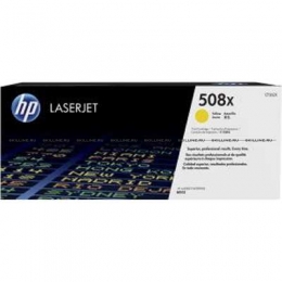 Тонер-картридж HP 508X Yellow для CLJ Enterprise M552dn/M553n/M553dn/M553x/M577dn/M577f/M577c Contract (9500 стр) (CF362XC). Изображение #1
