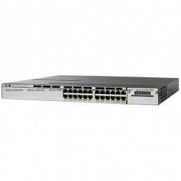 Коммутатор Cisco Catalyst 3850 24 Port Data IP Services, Russia (WS-C3850R-24T-E). Изображение #1