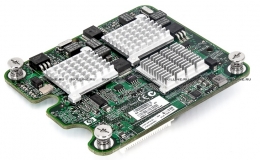 Контроллер HP NC325m PCI-Express Quad-port Gigabit server adapter card for c-Class BladeSystem [436011-001] (436011-001). Изображение #1