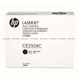 Тонер-картридж HP 55X Black для LJ P3015 M521dn/M521dw/M525dn/M525f Contract (12500 стр) (CE255XC). Изображение #1