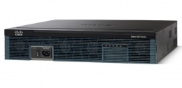 Cisco 2951 w/3 GE,4 EHWIC,3 DSP,2 SM,256MB CF,512MB DRAM+DC (CISCO2951-DC/K9). Изображение #1