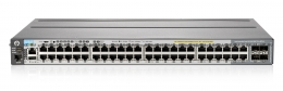 HP 2920-48G-PoE+ Switch (Managed, L2+, 44*10/100/1000 + 4*10/100/1000 or SFP, 2*slots, stacking, PoE+ 370W, 19