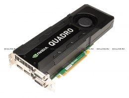 Видеокарта PNY Quadro K5000 4GB PCIE 2xDP DVI-I DVI-D Retail для Apple (VCQK5000MAC-PB). Изображение #1