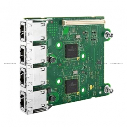 Адаптер Dell Broadcom 5720 QP 1Gb Network Interface Card Daughter Card - Kit for G13 series (540-BBHG). Изображение #1