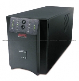ИБП APC  Smart-UPS 1500VA, Line-Interactive, user repl. batt., Double AVRBoost, AVRTrim, SmartSlot, USB and serial connectivity, USB cable (SUA1500I). Изображение #1