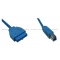 USB 3.0 int cable 0.8M (2x10-pin/type B)  (1020916)