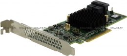 Интерфейсы: 8x SAS 12Gb/s или SATA 6Gb/s , Внутренние: 2x SFF-8643 , RAID-Level: 0/1/5/10/50 , Набор микросхем:  SAS 3008, 1.20GHz , Специальные: низкий профиль , Комплектация без кабеля  (LSI00407). Изображение #1