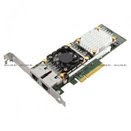 Адаптер Dell Broadcom 57810 DP 10Gb BT Network Interface Card - Kit (540-11151r). Изображение #1