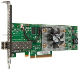 Адаптер HBA Qlogic 16Gb Single Port FC HBA, PCIe Gen3 x4, LC multi-mode optic (QLE2670-CK). Изображение #1