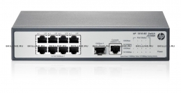 HP 1910-8G Switch(Web-managed, 8*10/100/1000 + 1 SFP, static routing, 19