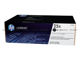Тонер-картридж HP 25X Black для LJ Enterprise flow M830z/M830z NFC/M806dn/M806x+/M806x+ NFC Contract (40000 стр) (CF325XC). Изображение #1