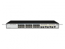 Коммутатор Huawei S1720-28GFR-4TP(24 Ethernet 10/100/1000 ports,2 Gig SFP and 2 dual-purpose 10/100/1000 or SFP,AC 110/220V) (S1720-28GFR-4TP). Изображение #1