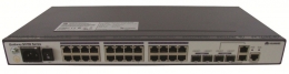 Коммутатор Huawei S3700-28TP-EI-24S-AC(24 FE SFP,2 Gig SFP and 2 dual-purpose 10/100/1000 or SFP,AC 110/220V) (S3700-28TP-EI-24S-AC). Изображение #1