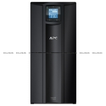 ИБП APC  Smart-UPS C 2100W/3000VA LCD 230V, 2100 ватт, (1) IEC 320 C19,   (6) IEC 320 C13, Interface Port USB (SMC3000I)