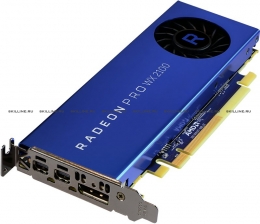 Видеокарта AMD Radeon Pro WX 2100, 2GB, DP. 2 mDP,(Precision 3420)(Customer KIT) (490-BDZU). Изображение #1