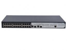 HP 1910-24 Switch(Web-managed, 24*10/100, 2 dual SFP, static routing, 19