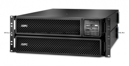 ИБП APC Smart-UPS SRT RM, 2200VA/1980W, On-Line, Extended-run, Rack 2U, Black (SRT2200RMXLI). Изображение #2