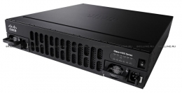 ISR 4451 with 4 onboard GE, 3 NIM slots, 1 ISC slot, 2 SM slots, 8 GB Flash Memory default, 2 GB DRAM default (data plane), 4 GB DRAM default (control plane) (ISR4451-X/K9). Изображение #1