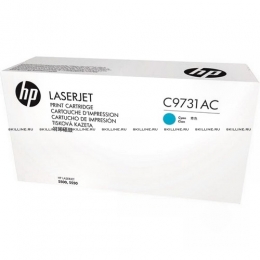 Тонер-картридж HP 645A Cyan для CLJ 5500/5550 Contract (12000 стр) (C9731AC). Изображение #1