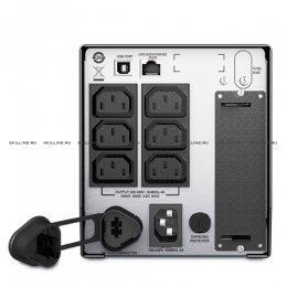 ИБП APC  Smart-UPS LCD 500W / 750VA, Interface Port SmartSlot, USB, 230V (SMT750I). Изображение #2