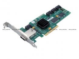 Контроллер SAS IBM SAS3444E Int-4xSAS/SATA Ext-1xSFF-8088 (4xSAS/SATA) RAID10 U300 LP PCI-E8x (25R8071). Изображение #1