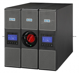 ИБП Eaton 9PX  22Ki 11Ki Redundant RT Netpack  20000W/22000VA с параллельной работой/резервированием 10000W/11000VA.  Включает  2 x ИБП 9PX 11000i RT , 1 x Комплект для параллельного подключения  ModularEasy и сетевую карту, Rack 15U (9PXM22KiRTN). Изображение #1