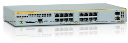 Коммутатор Allied Telesis L2+ managed switch, 16 x 10/100/1000Mbps POE ports, 2 x SFP uplink slots, 1 Fixed AC power supply (AT-x230-18GP). Изображение #1