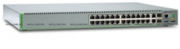 Коммутатор Allied Telesis 24 Port Managed Stackable Fast Ethernet POE Switch. Dual AC Power Supply (AT-8100S/24POE). Изображение #1
