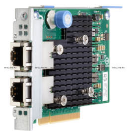 Сетевая карта HPE Ethernet 10Gb 2-port FLR-T X550-AT2 Adapter (817745-B21). Изображение #1