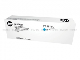 Тонер-картридж HP 824A Cyan для CLJ CP6015/CM6030mfp/CM6040mfp (31000 стр) (CB381YC). Изображение #1