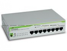 Коммутатор Allied Telesis 8 port 10/100/1000TX unmanged switch (AT-GS900/8). Изображение #1