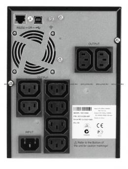 ИБП Eaton 5SC  1000i 1000W/1000VA Tower (5SC1000i). Изображение #3